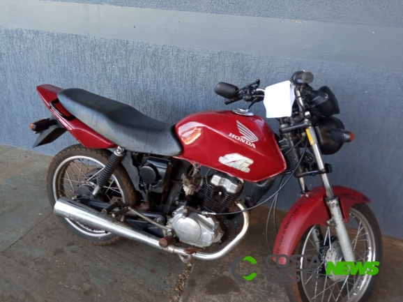 Em poucas horas, PM recupera motocicleta furtada em Guaíra