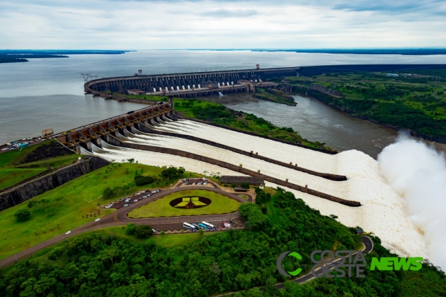 Itaipu, 46 anos: Só em 2020, a usina já produziu mais de 30 milhões de MWh