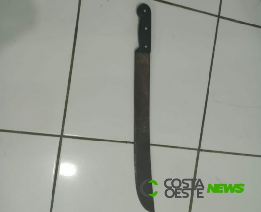Idosa de 70 anos é ferida com golpe de facão em Itaipulândia