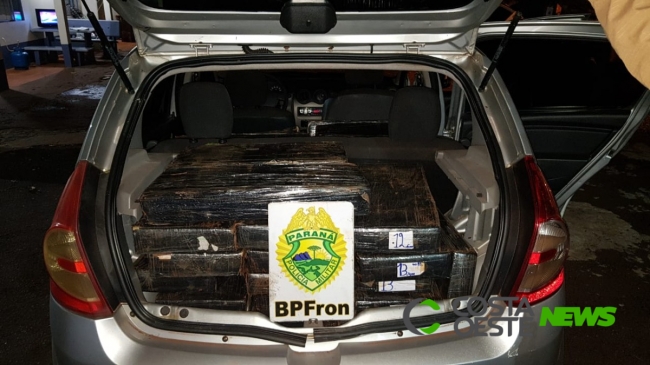 BPFron apreende meia tonelada de maconha em Santa Helena