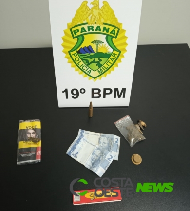 Homem é pego com maconha e entrega fornecedor em Santa Helena