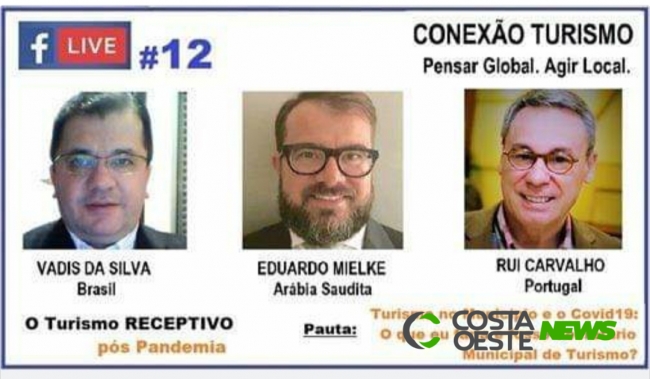 Live #12 ??? Turismo no Município e o Covid-19: O que eu faria e fosse Secretário Municipal de Turismo?