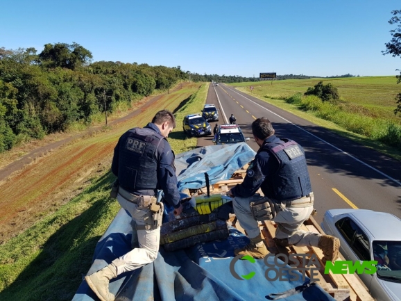 Carreta com mais de uma tonelada de maconha é apreendida em Céu Azul