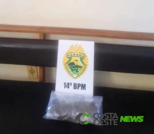 PM de Missal apreende maconha em residência no bairro São Jorge após denúncia