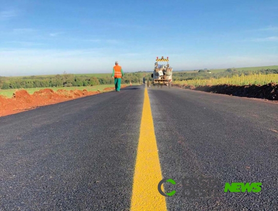 Obras recentes e pavimentação em andamento somam mais de 130 quilômetros em Santa Helena