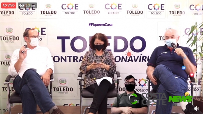 Novo Decreto vai fechar comércio até fim de junho em Toledo