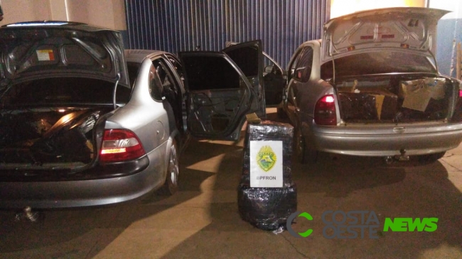 BPFron apreende veículos, eletrônicos e cigarros em Missal e Itaipulândia