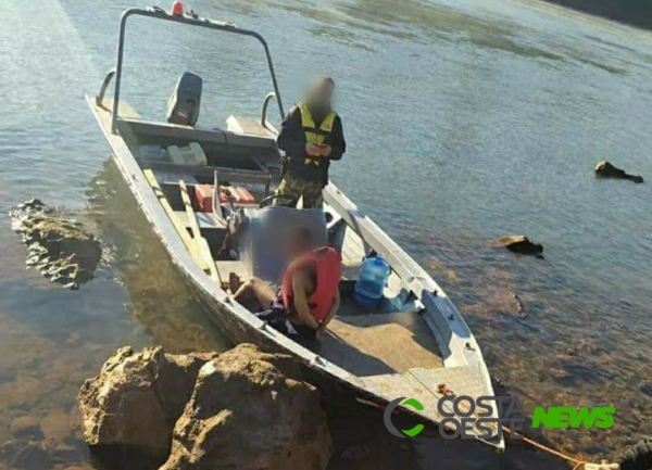 Brasileiro é detido pela Marinha paraguaia após atravessar Rio Paraná a nado