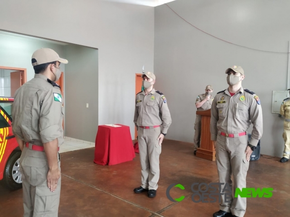 Corpo de Bombeiros de Santa Helena recebe novos equipamentos e passa a ter novo comandante