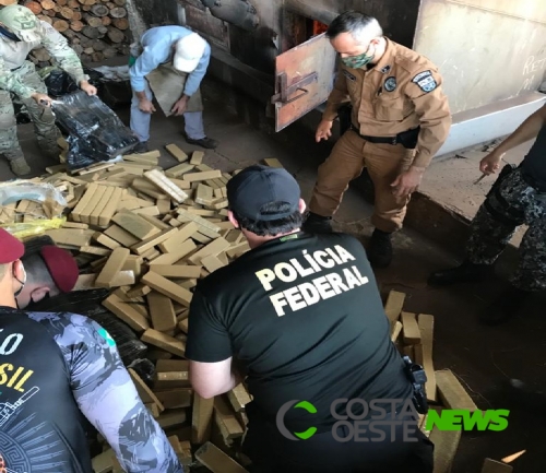 Polícia Federal de Guaíra incinera mais de 5 toneladas de drogas