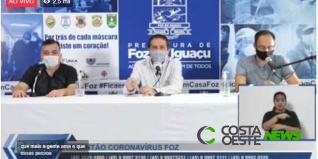 Prefeito de Foz do Iguaçu anuncia bloqueio no Jardim Ypê II a partir de segunda-feira (22)