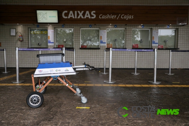 Robôs de desinfecção de ambientes vão garantir visita segura na retomada do turismo da Itaipu