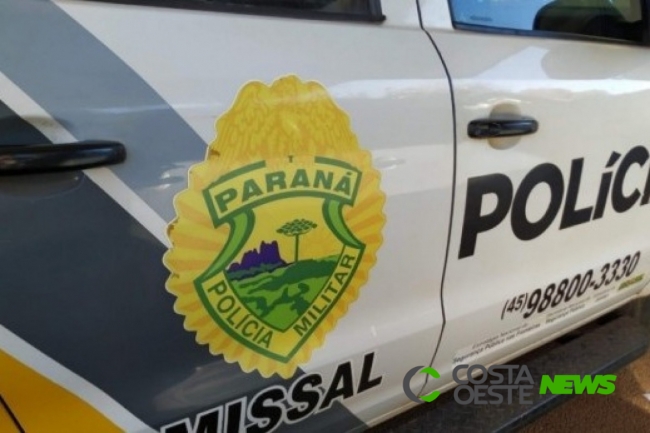 PM de Missal cumpre mandado de prisão e apreende motocicleta durante abordagem