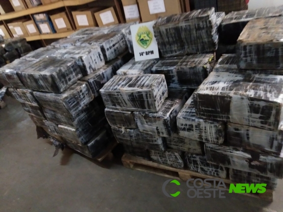 ROTAM apreende quase 1,5 tonelada de maconha na Operação Metrópolis em Itaipulândia 