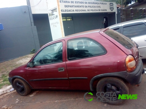 PM de Guaíra recupera veículo furtado