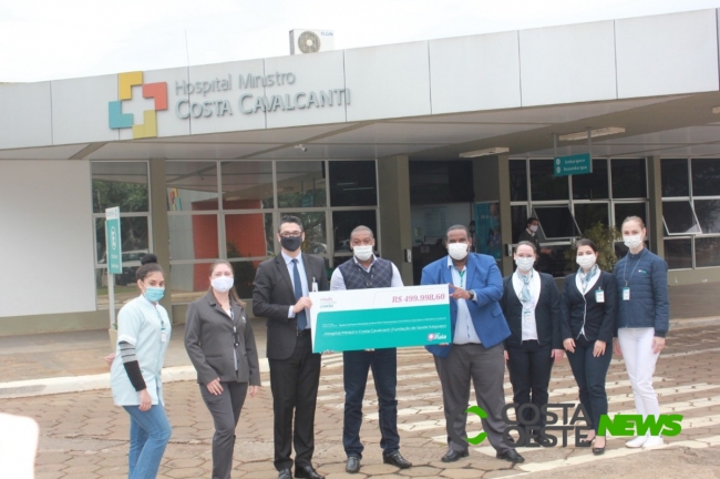 Rede de farmácias doa R$ 500 mil para tratamento de covid-19 em hospital mantido por Itaipu