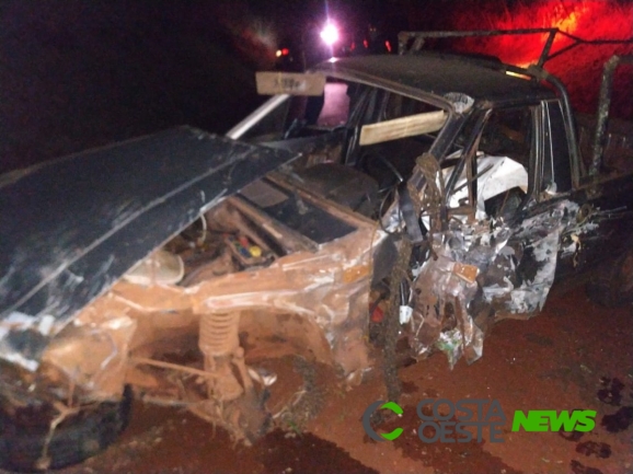 Acidente na PR 497 em São Miguel do Iguaçu deixa homem ferido