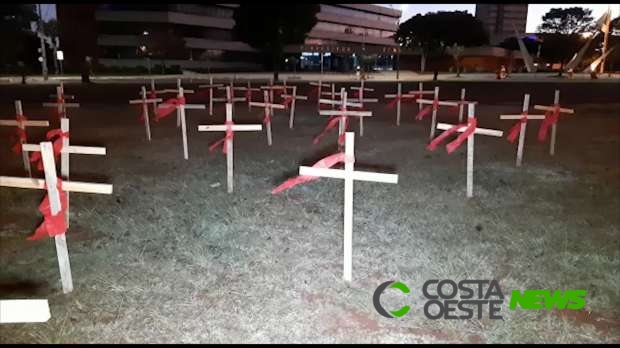 Vítimas da Covid-19 são homenageadas em Cascavel