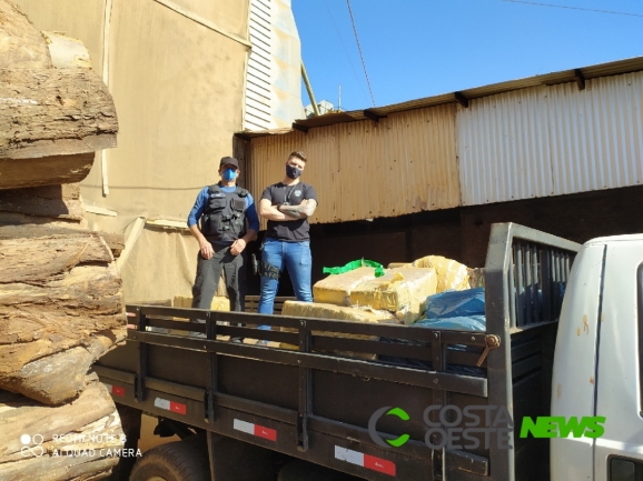 Polícia Civil de Santa Helena incinera aproximadamente 3,5 toneladas de drogas