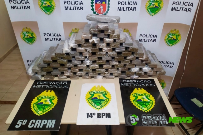 Em 11 dias, Operação Metrópolis apreende 3,8 toneladas de drogas e faz 281 prisões na região 