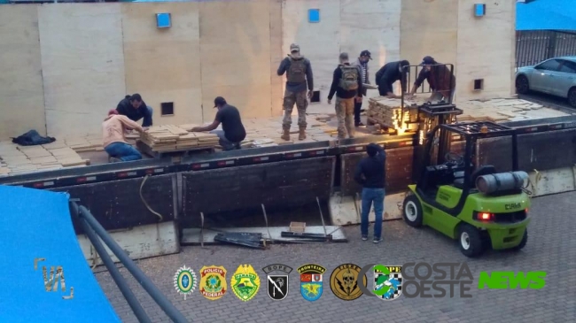 Carreta com quase 2 toneladas de maconha é apreendida durante Operação Hórus; condutor foi preso em flagrante