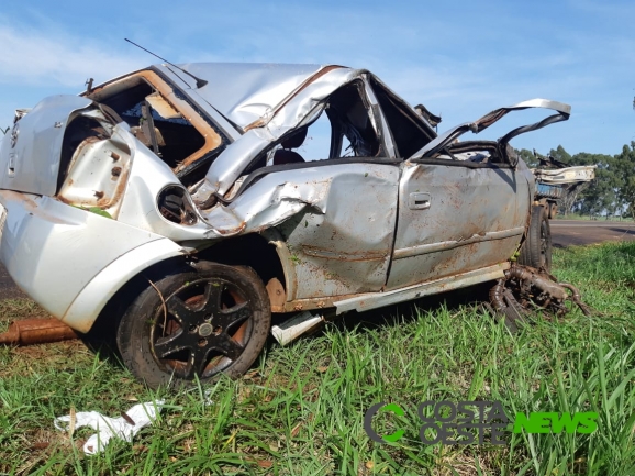 Após acidente grave, homem morre na BR 272 em Francisco Alves