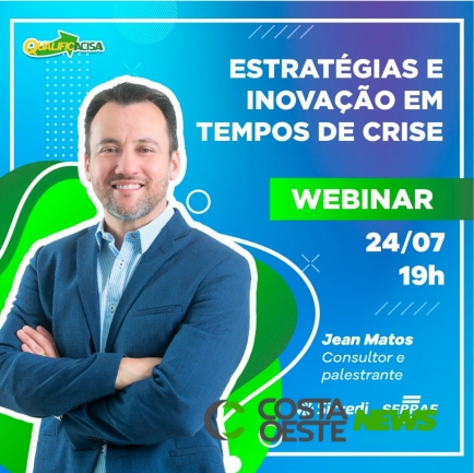 Webinar destaca estratégias de inovação em tempos de crise com empresários de Santa Helena