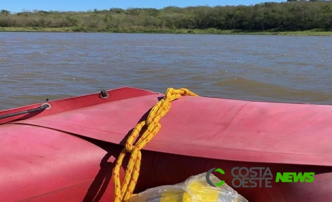 Buscas por jovem desaparecido no Lago de Itaipu, em Guaíra, entram no segundo dia