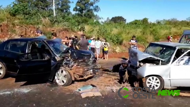 Motorista morre em colisão frontal na BR 163 em Capitão Leônidas Marques