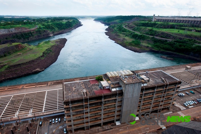 Itaipu aumenta em 12% a produção de energia para ajudar no escoamento da safra paraguaia