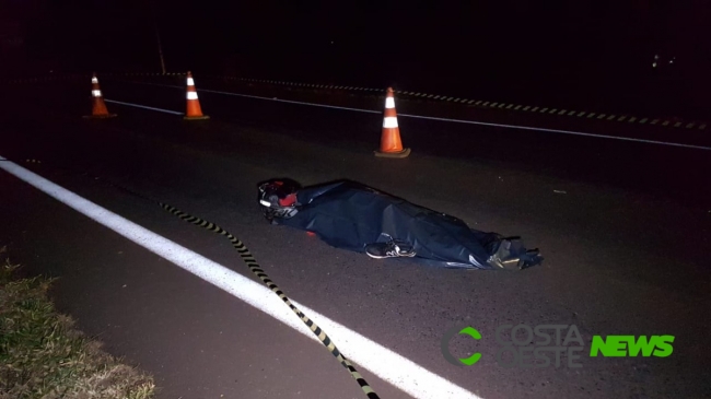 Uma pessoa morre e outra fica gravemente ferida em acidente na BR-277 em Cascavel
