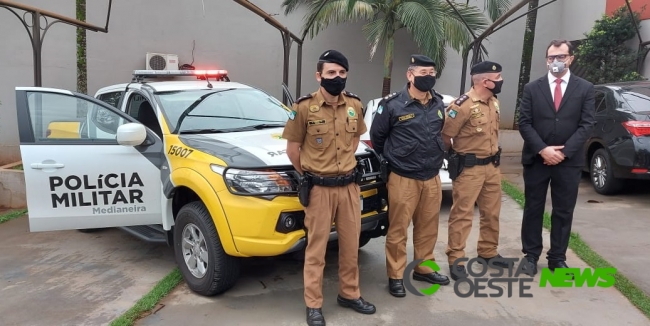 2ª Companhia da Polícia Militar apresenta novas viaturas recebidas do Governo do Estado
