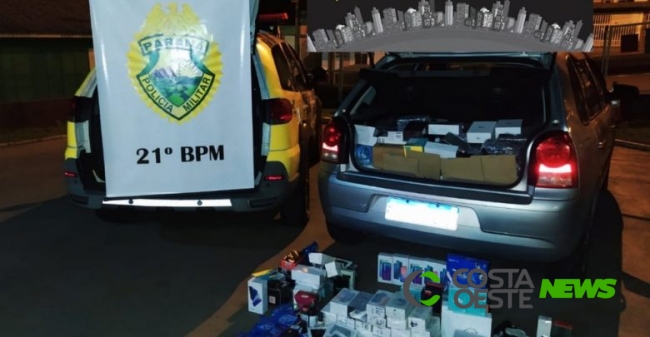 Funcionário da Receita Federal de Foz é preso pela Polícia Militar por descaminho