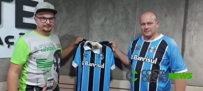 Saiba como ganhar uma camisa oficial do Grêmio pela Rede Costa Oeste de Comunicação 