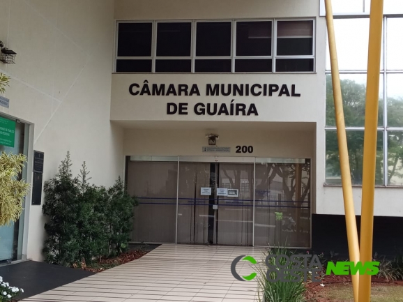Após higienização do prédio, Câmara Municipal de Guaíra retorna as atividades nesta quinta-feira (13)