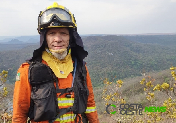  Bombeiro de Medianeira ajuda no combate aos incêndios no Pantanal 
