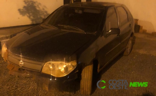 Policia Militar recupera veículo  roubado em São Miguel do Iguaçu