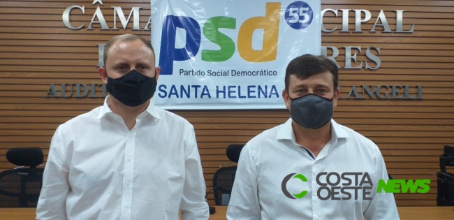 Convenção define Zado e Dinho Maraskin como candidatos a prefeito e vice em Santa Helena