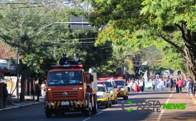 Município define últimos detalhes para o desfile cívico em forma de carreata em Santa Helena