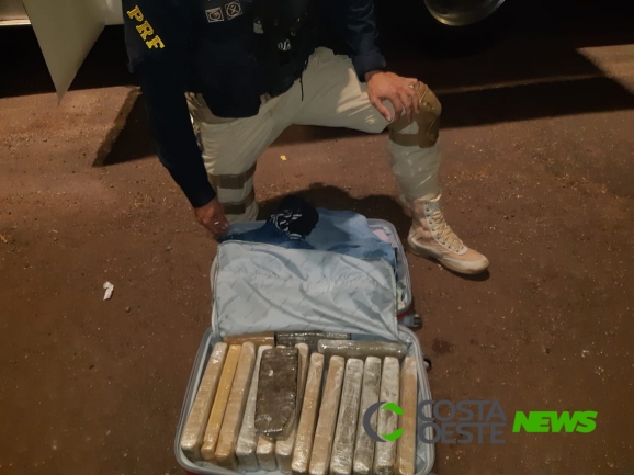 Mulher é presa em Céu Azul tranportando maconha