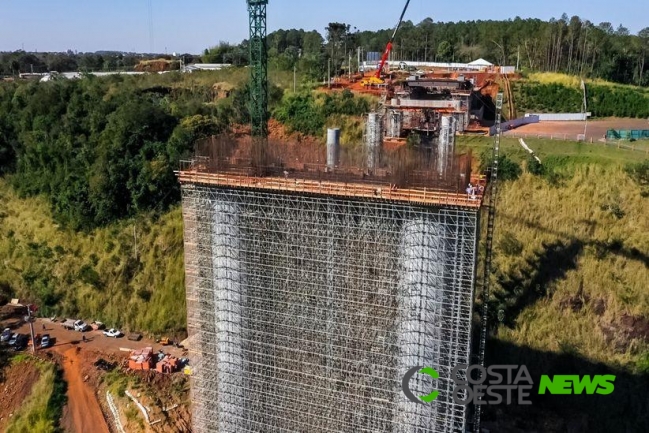 Boletins permitem acompanhar passo a passo das obras da Ponte da Integração