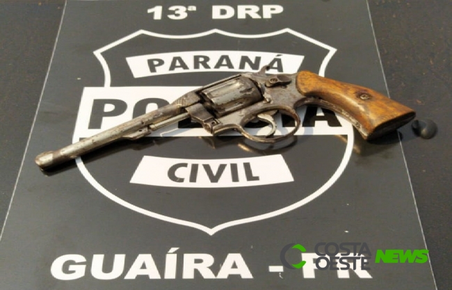 Mulher é baleada em Guaíra; autor acaba preso em flagrante pela Polícia Civil