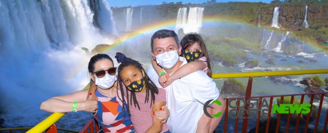 Mais de 5 mil pessoas passaram pelas Cataratas do Iguaçu no fim de semana