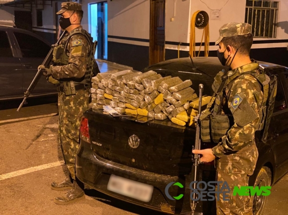 Exército apreende 50 quilos de maconha em Céu Azul