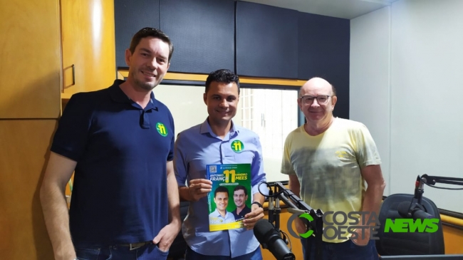 Antonio França é o último candidato a prefeito de Medianeira entrevistado na Rádio Independência