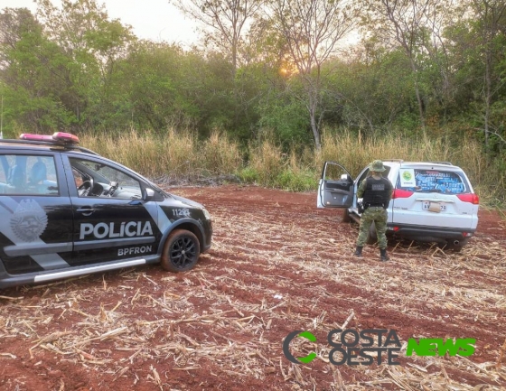 BPFRON apreende veículo com cigarros contrabandeados na cidade de Missal (vídeo)