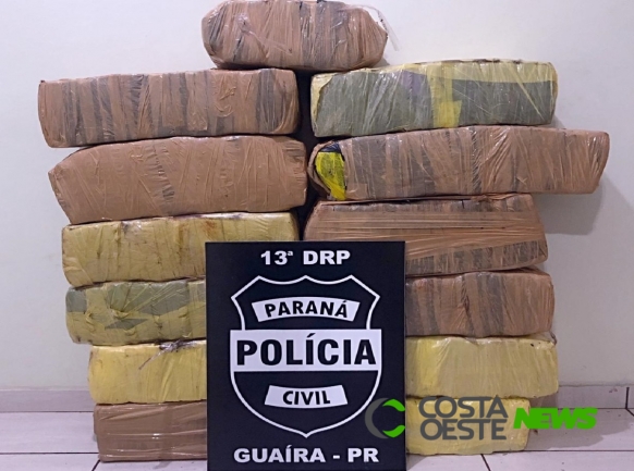 Casal de traficantes é preso pela Polícia Civil de Guaíra