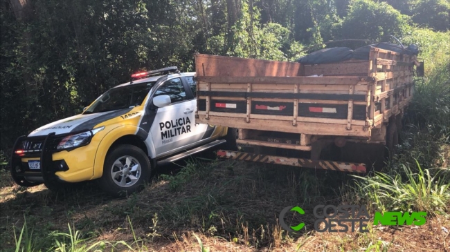 Polícia Militar de Missal recupera camionete F-4000 furtada no final de semana