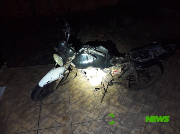 PM de Diamante do Oeste apreende moto adulterada conduzida por adolescente