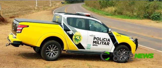 Casal briga às margens da PR 317 em Santa Helena e PRE é acionada
